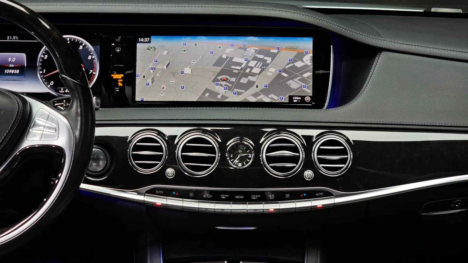 Mercedes-Benz S 400 63 AMG LOOK* TV* ОБДУХ* 360* DISTRONIK* КРАЙНА ЦЕН, снимка 11 - Автомобили и джипове - 54168715