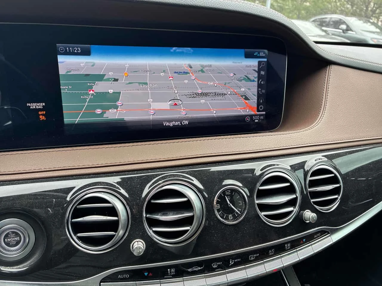Mercedes-Benz S 560 4MATIC/ОБДУХВАНЕ/ПАНОРАМА/360/OT MERCEDES, снимка 9 - Автомобили и джипове - 55193444