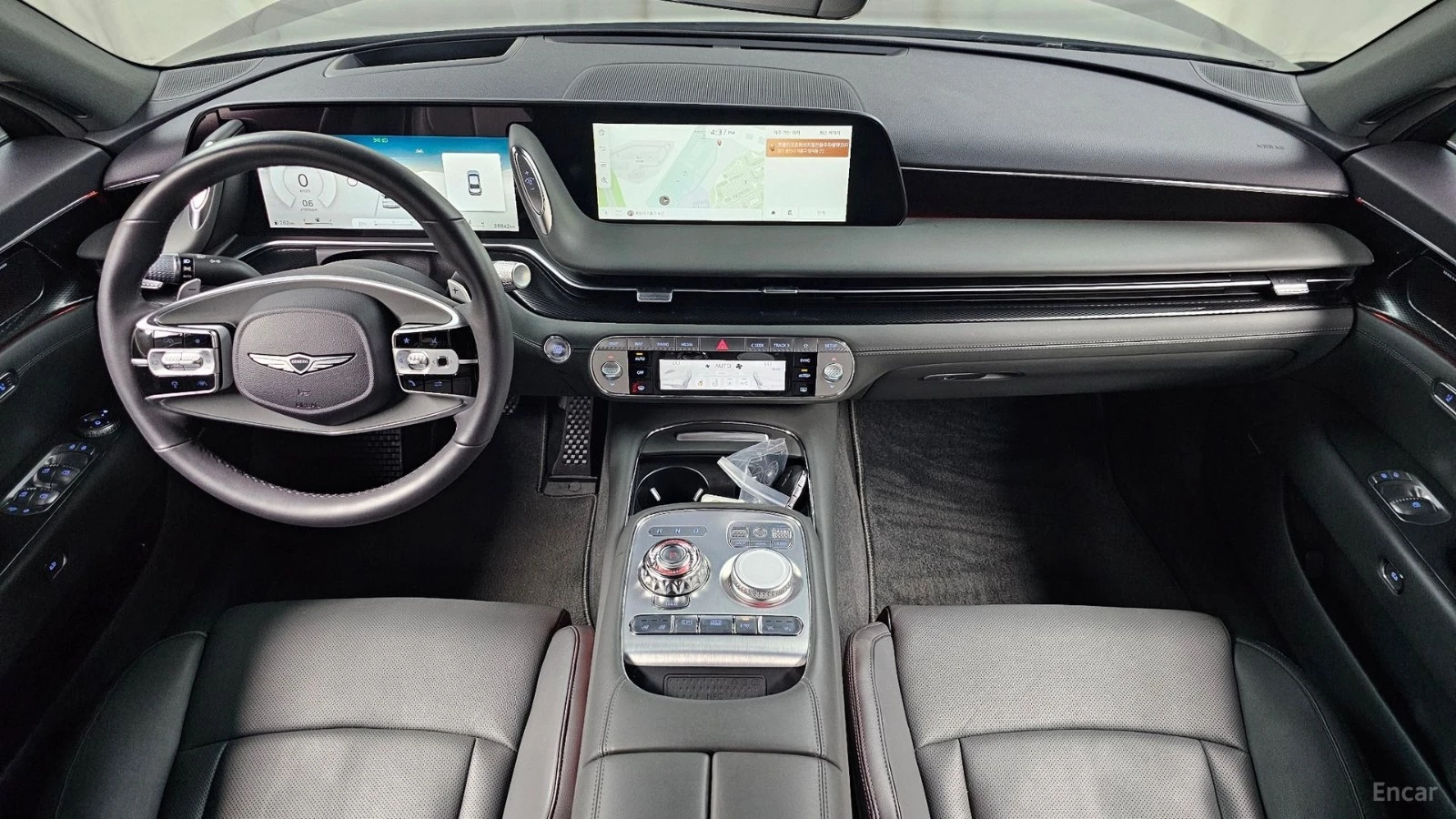Genesis G90 3.5 Turbo AWD* HUD* ECS* КОЖА* ОБДУХВ* НАВИ, снимка 6 - Автомобили и джипове - 55508468