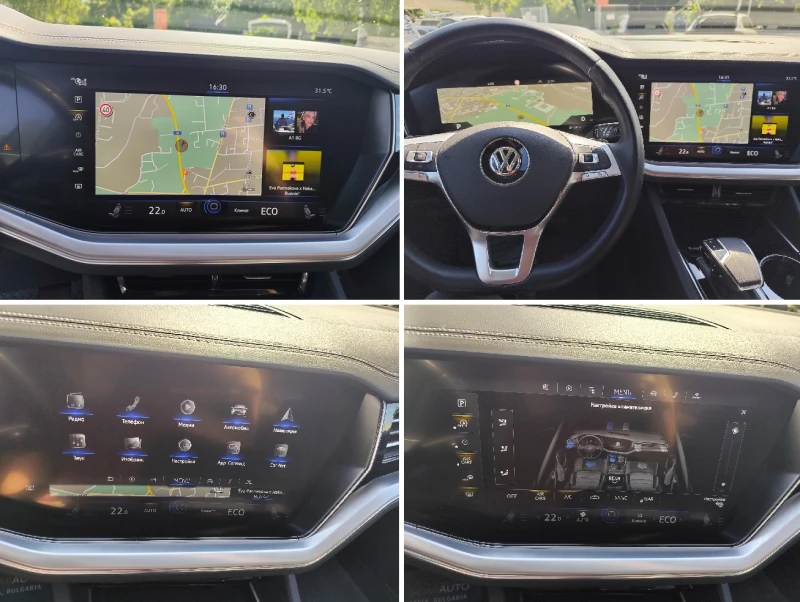 VW Touareg 3.0TDi* 4X4* VIRTUAL * ПОДГРЕВ*  LED* КОЖА* CARPLA, снимка 10 - Автомобили и джипове - 50537133
