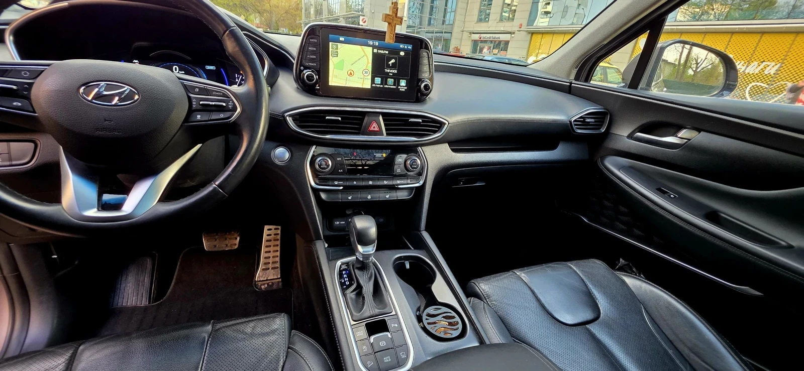 Hyundai Santa fe 2, 2 , 7места, панорама , 4х4, снимка 9 - Автомобили и джипове - 53739846