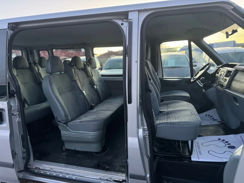 Ford Transit 2.2TDCI 110кс 8+ 1 КЛИМАТИК, снимка 12 - Бусове и автобуси - 48030264