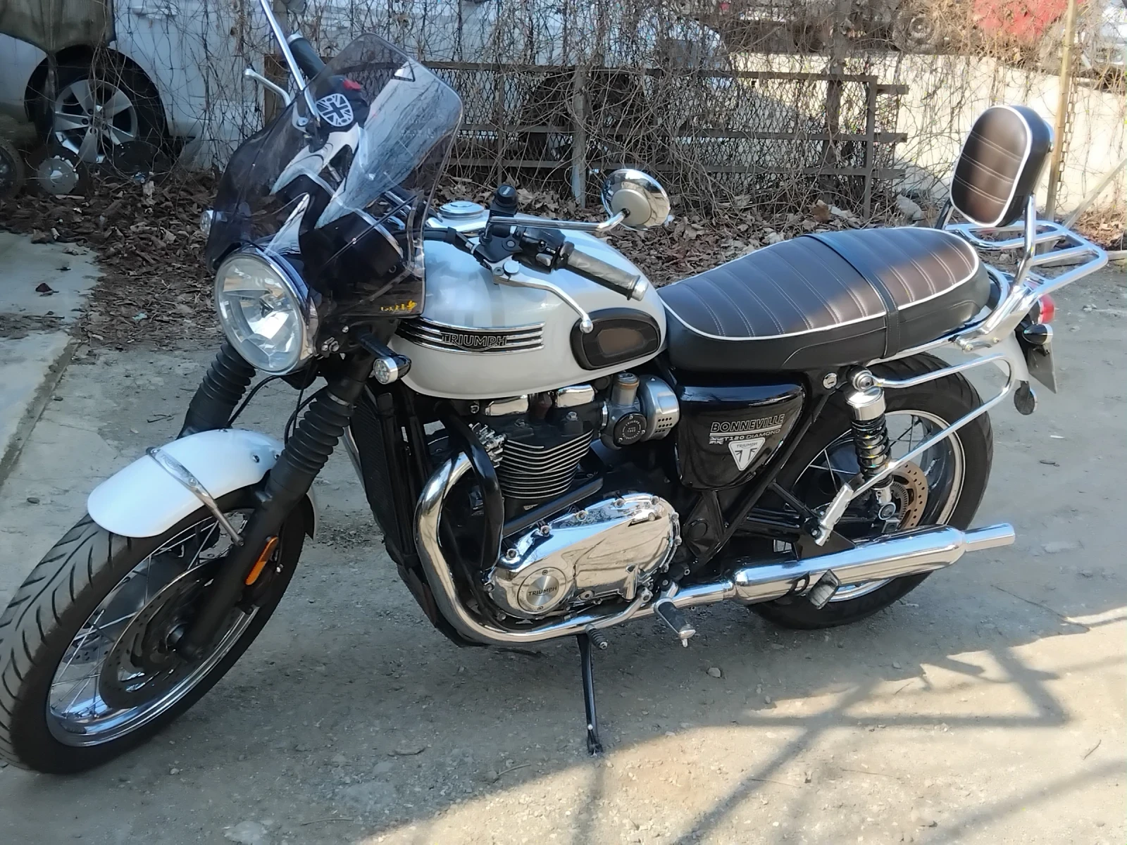 Triumph Bonneville T120 Diamant , снимка 15 - Мотоциклети и мототехника - 53170524