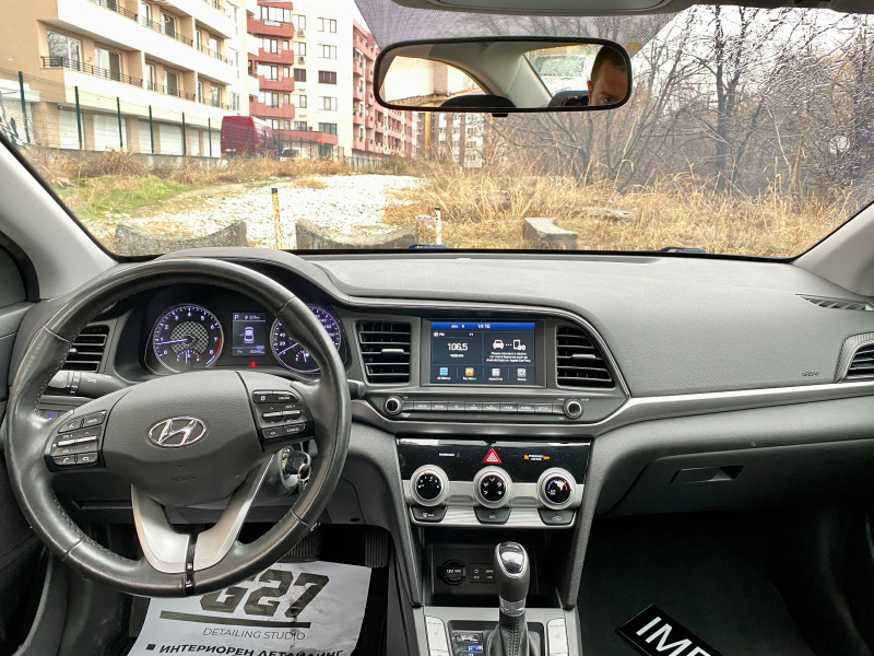 Hyundai Elantra 2.0 Бензин/150 к.с.8 СКОРОСТИ/Автом, Подгряване, L, снимка 9 - Автомобили и джипове - 43715314