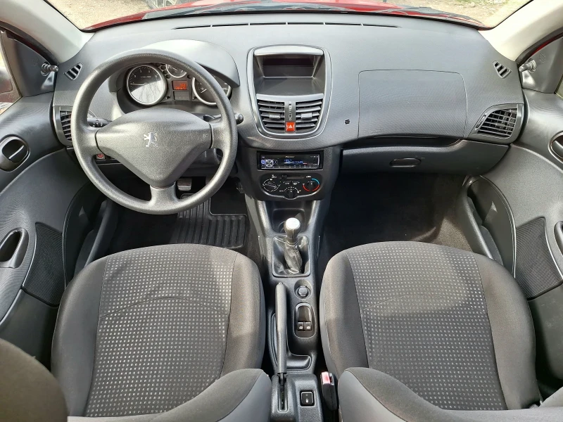 Peugeot 206 1.1i* 60kc* Euro 5, снимка 10 - Автомобили и джипове - 49598274