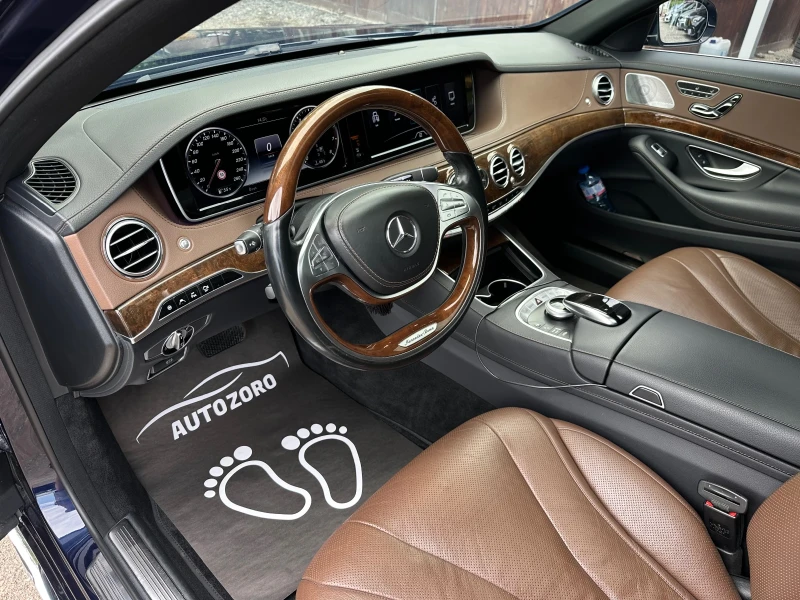 Mercedes-Benz S 550 AMG* BURMESTER* DiSTRINIK* ВАКУМ* 455кс* FULL, снимка 9 - Автомобили и джипове - 50271582
