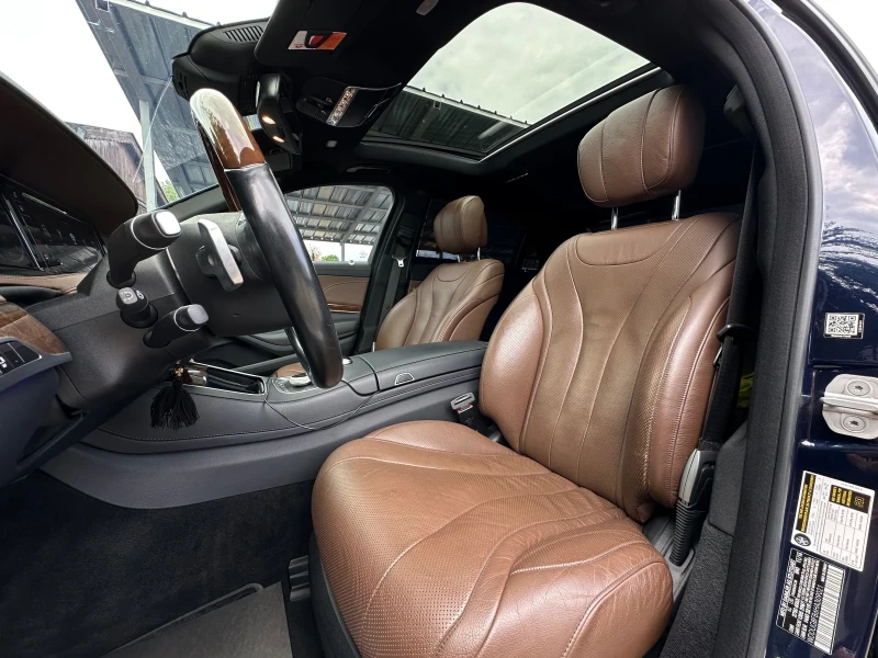 Mercedes-Benz S 550 AMG* BURMESTER* DiSTRINIK* ВАКУМ* 455кс* FULL, снимка 10 - Автомобили и джипове - 50271582