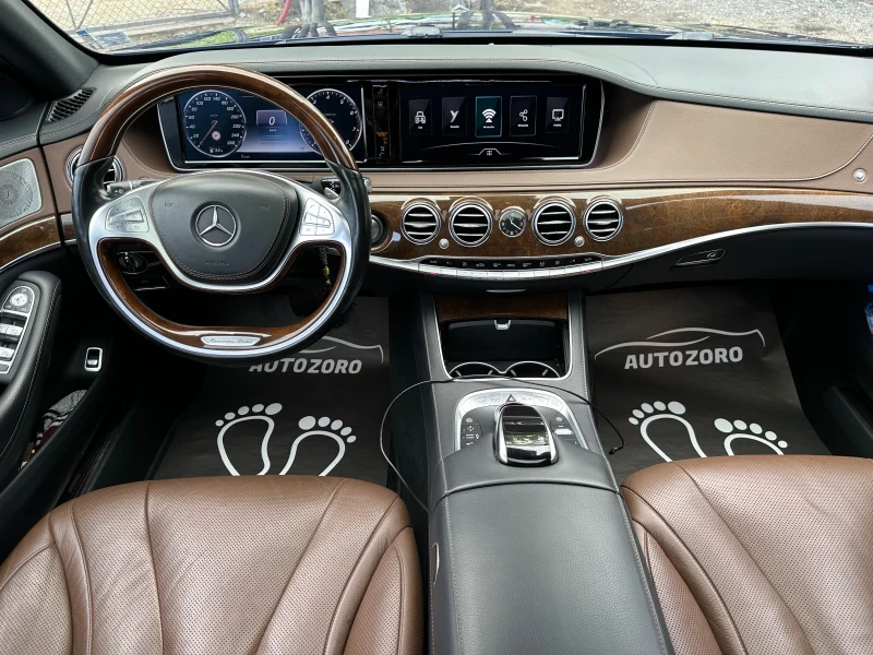 Mercedes-Benz S 550 AMG* BURMESTER* DiSTRINIK* ВАКУМ* 455кс* FULL, снимка 11 - Автомобили и джипове - 50271582