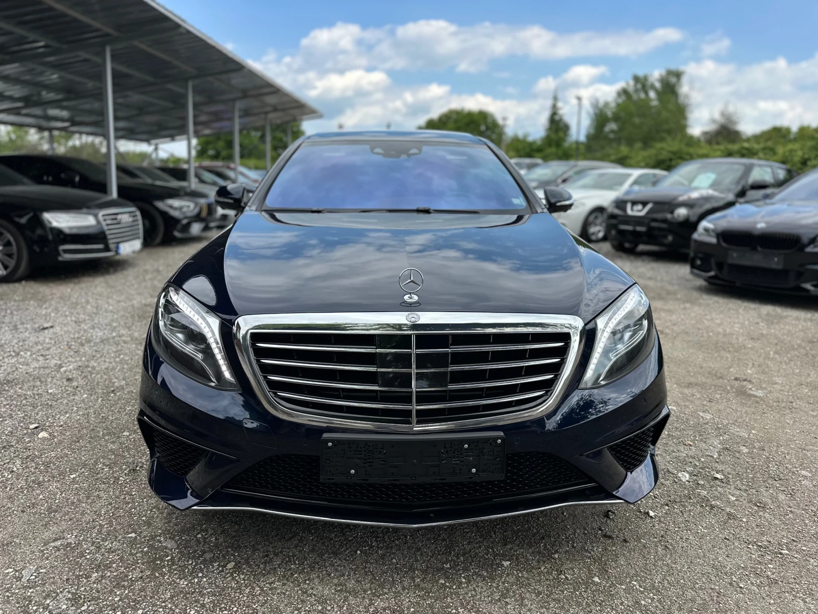 Mercedes-Benz S 550 AMG* BURMESTER* DiSTRINIK* ВАКУМ* 455кс* FULL, снимка 1