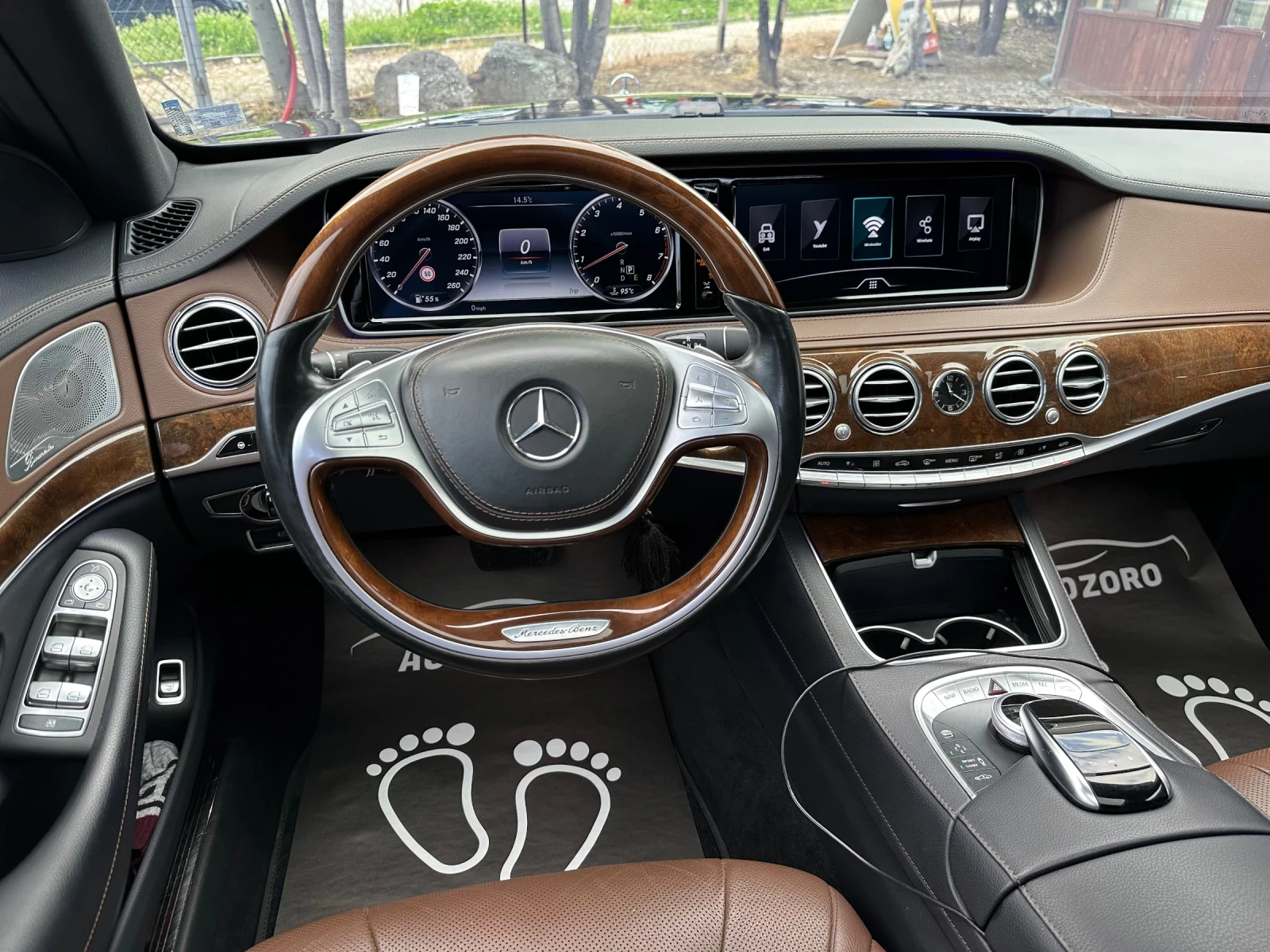 Mercedes-Benz S 550 AMG* BURMESTER* DiSTRINIK* * 455* FULL | Mobile.bg   14