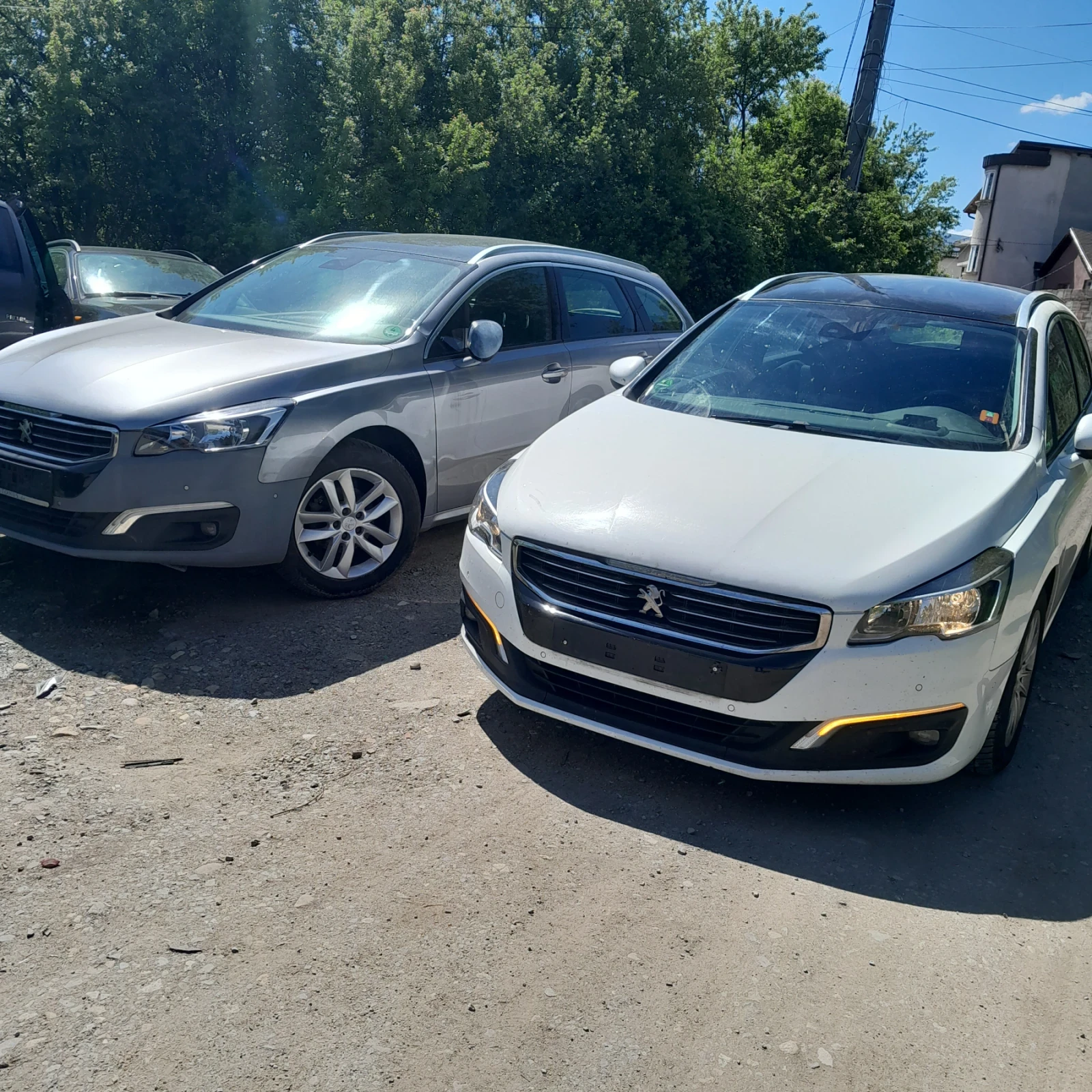 Peugeot 508 2 бр .d.фейс.нов  внос на части перфектен двигател