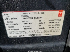 Tesla Model X P100D/Performance, снимка 9