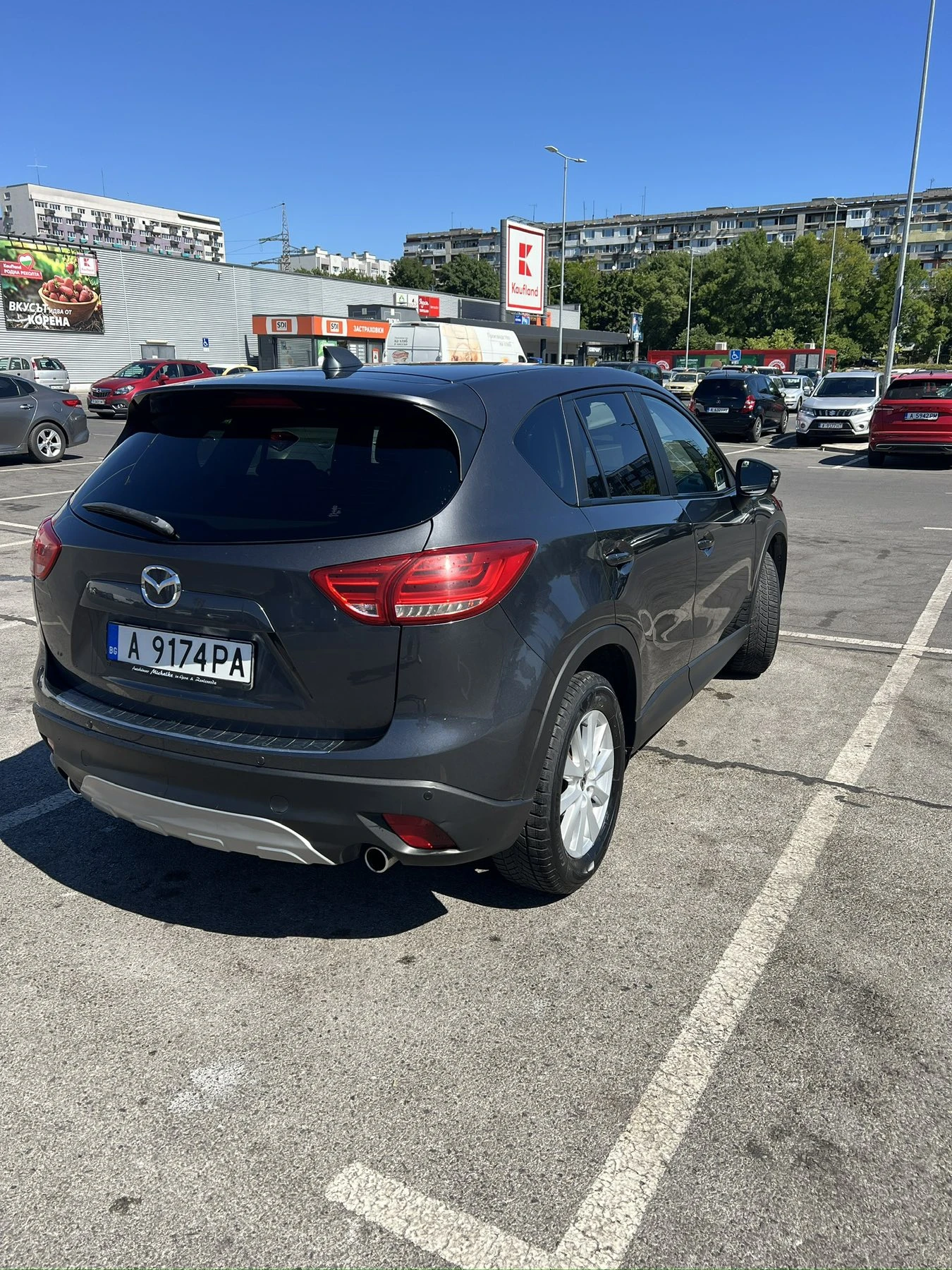 Mazda CX-5 2.2D Skyactive AWD 150 к.с, снимка 4 - Автомобили и джипове - 55934439