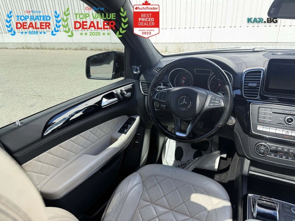 Mercedes-Benz GLS 450* Designo & AMG package* АвтоКредит* (ЦЕНА ДО Б, снимка 15 - Автомобили и джипове - 55949133