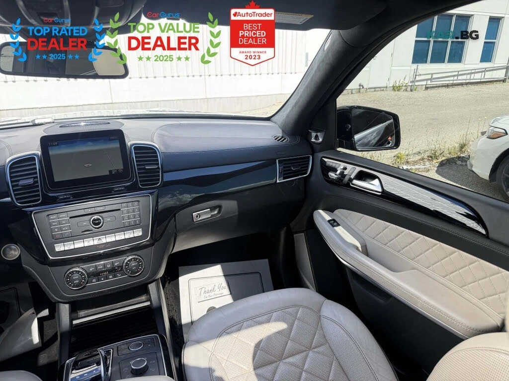 Mercedes-Benz GLS 450* Designo & AMG package* АвтоКредит* (ЦЕНА ДО Б, снимка 16 - Автомобили и джипове - 55949133