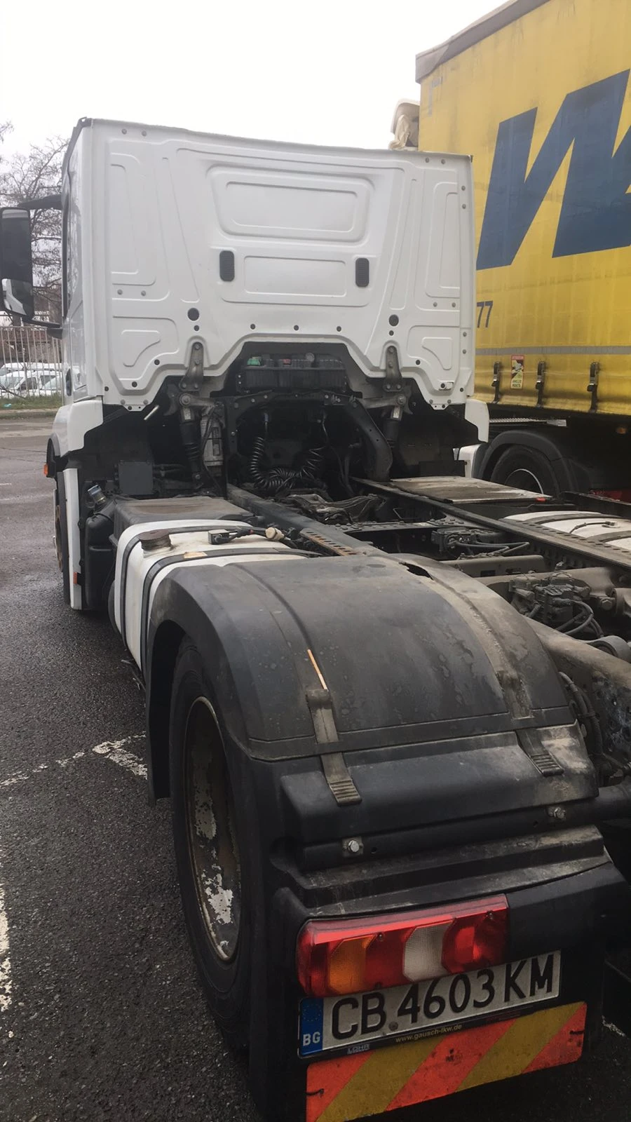 Mercedes-Benz Actros ROLFO автовози 3бр. MP4 Е6 м-р OM470 11l 430кс, снимка 12 - Камиони - 53731466