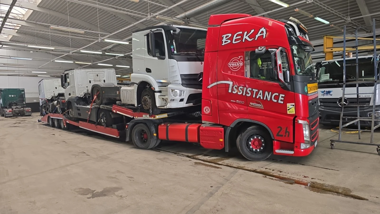 Mercedes-Benz Actros ROLFO 3бр. MP4 Е6 м-р OM470 11l 430кс