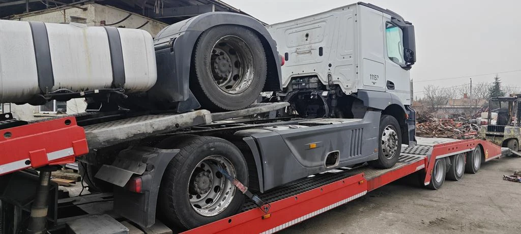 Mercedes-Benz Actros ROLFO автовози 3бр. MP4 Е6 м-р OM470 11l 430кс, снимка 8 - Камиони - 53731466