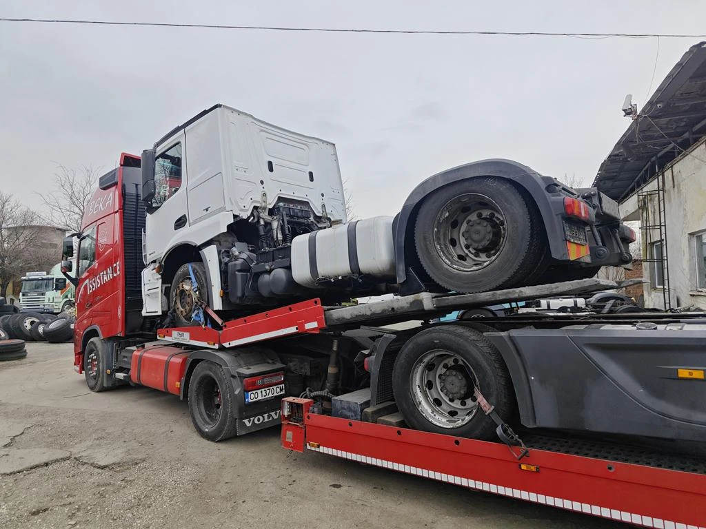 Mercedes-Benz Actros ROLFO автовози 3бр. MP4 Е6 м-р OM470 11l 430кс, снимка 5 - Камиони - 53731466