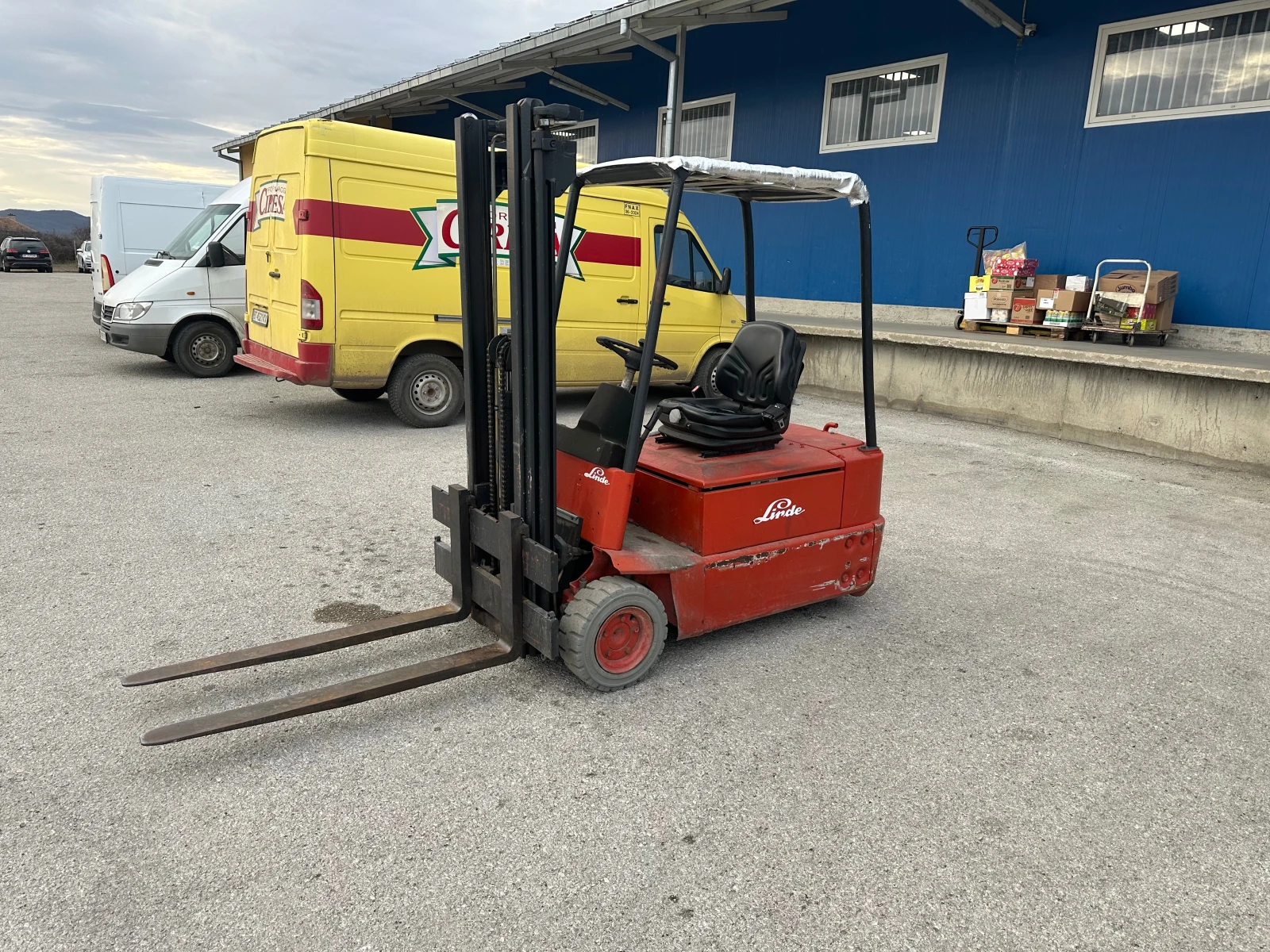 Електрокар Linde Е16C, снимка 1