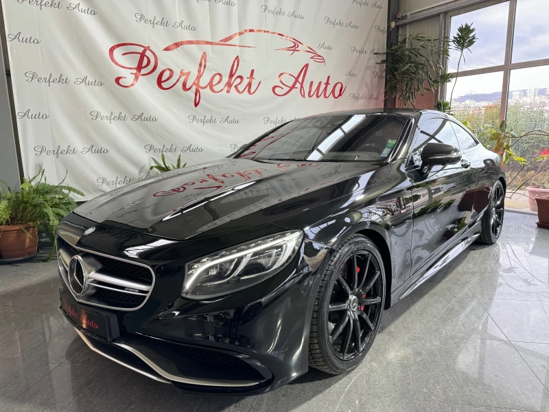 Mercedes-Benz S 63 AMG COUPE * FULL Екстри * BURMEISTER * Панорама, снимка 1 - Автомобили и джипове - 48601603