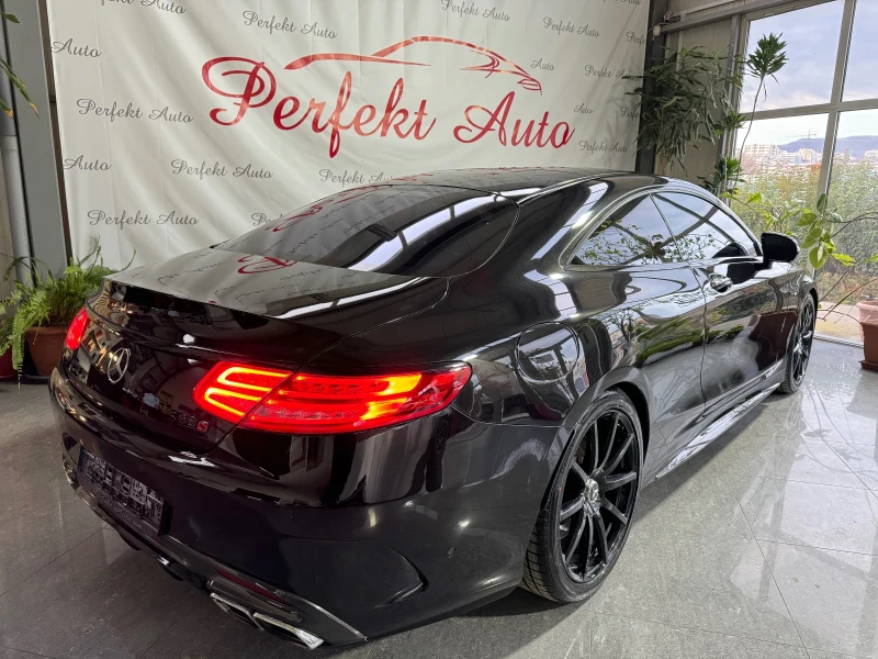 Mercedes-Benz S 63 AMG COUPE * FULL Екстри * BURMEISTER * Панорама, снимка 4 - Автомобили и джипове - 48601603