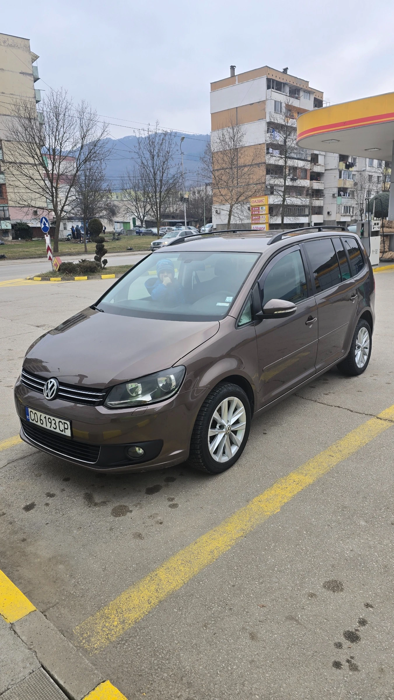 VW Touran 1.4Т-метан, снимка 1