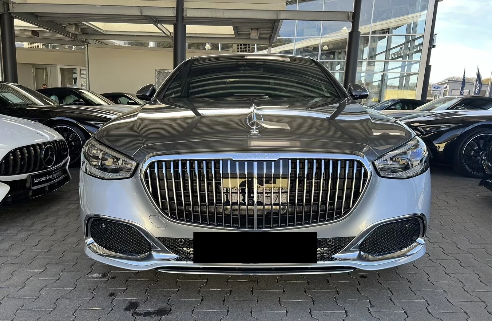 Mercedes-Benz S 580 MAYBACH 4M FIRST-CLASS TWO-TONE BURMESTER-4D TV , снимка 3 - Автомобили и джипове - 54918477