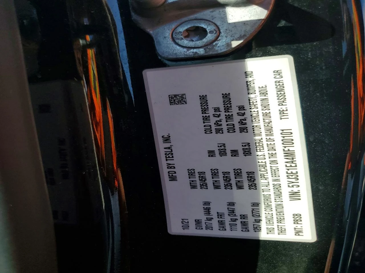 Tesla Model 3, снимка 13 - Автомобили и джипове - 56407681