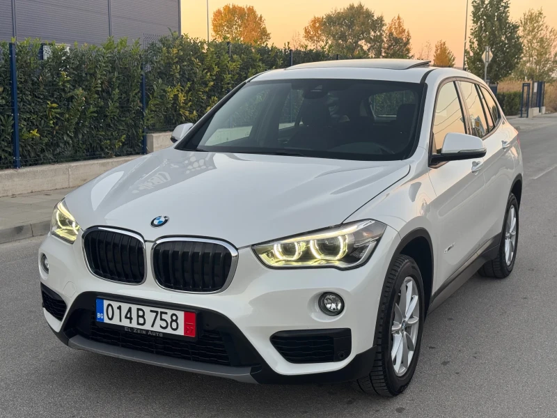 BMW X1 FULL LED/КАМЕРА/ПАНОРАМА/ПЪЛ.СЕРВ.ИСТОРИЯ!, снимка 1 - Автомобили и джипове - 47734458