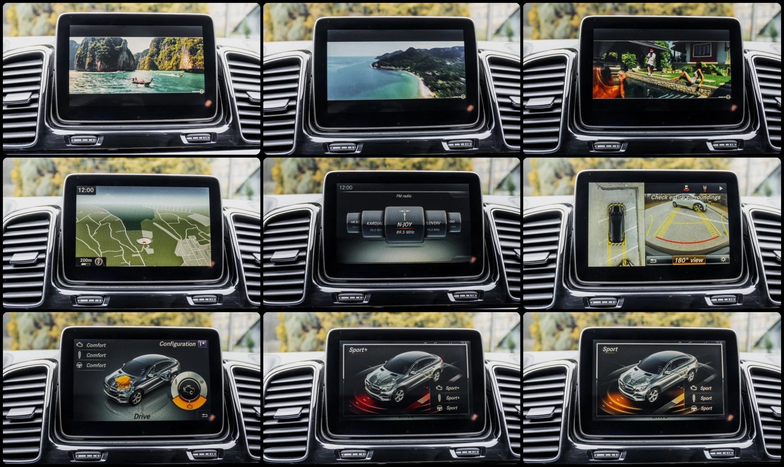 Mercedes-Benz GLE 43 AMG * 3xTV* PANORAMA* SOFTCLOSE* CARBON FIBER* 360CAM*, снимка 16 - Автомобили и джипове - 53714634