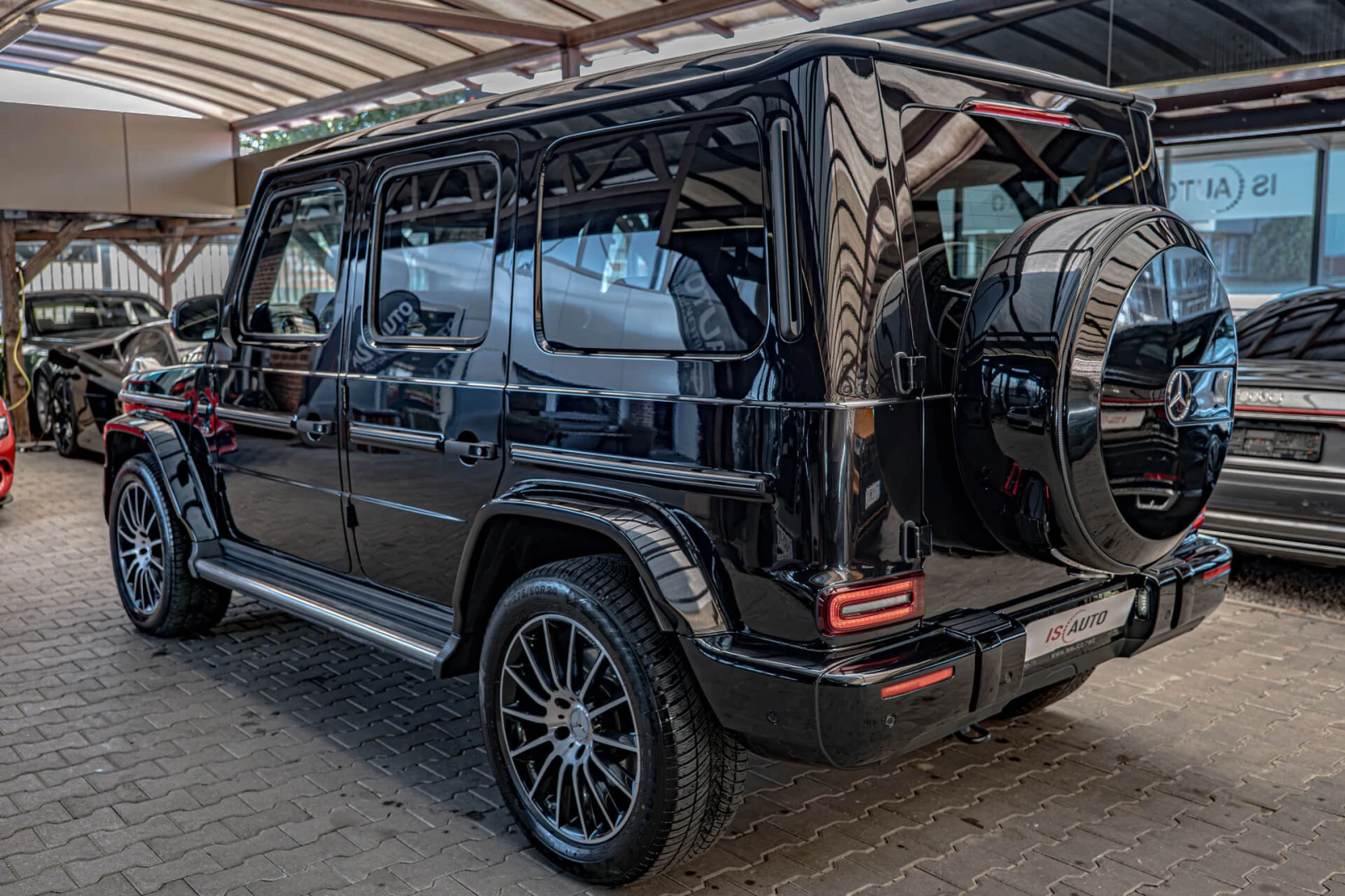 Mercedes-Benz G 500 V8 AMG/Designo/Burmester/Обдухване/Шибедах/Алканта, снимка 6 - Автомобили и джипове - 55568268