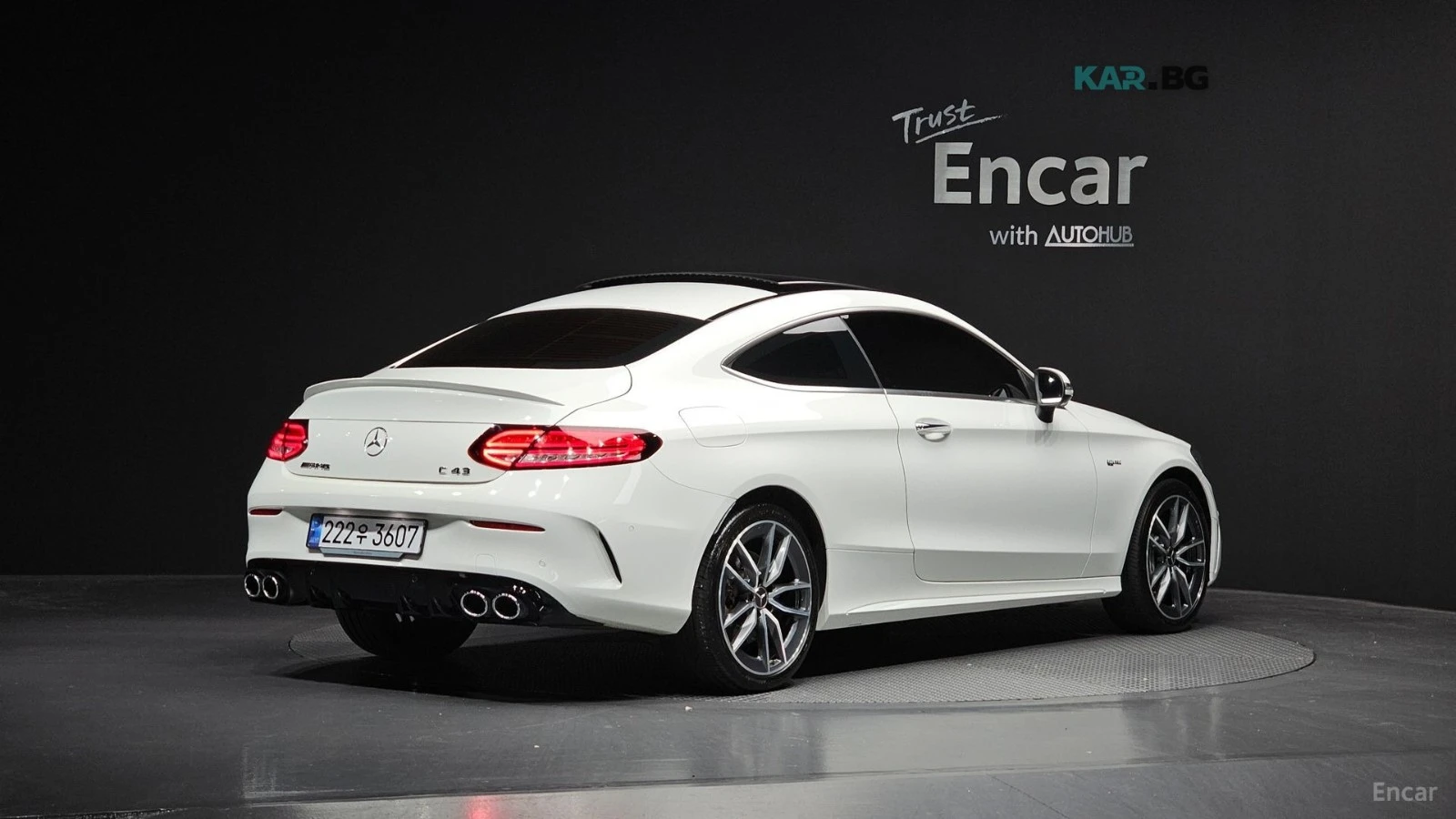 Mercedes-Benz C 43 AMG COUPE* 4MATIC* BURMESTER* 360* КАМЕРИ* HEADUP* , снимка 3 - Автомобили и джипове - 54818422