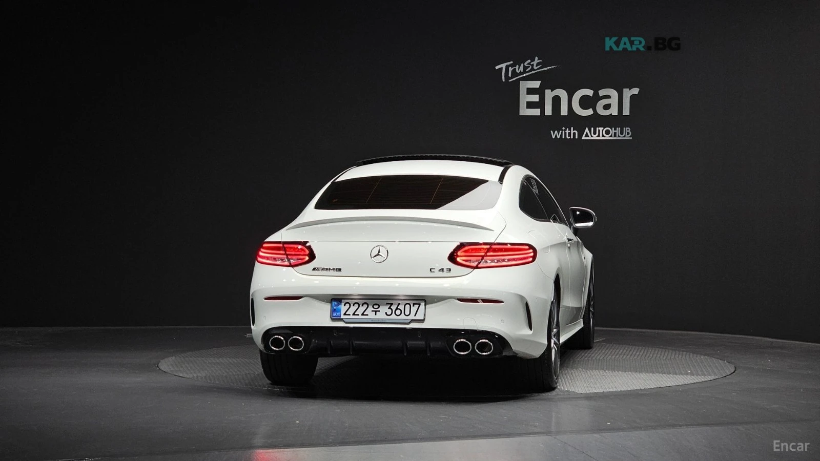 Mercedes-Benz C 43 AMG COUPE* 4MATIC* BURMESTER* 360* КАМЕРИ* HEADUP* , снимка 4 - Автомобили и джипове - 54818422