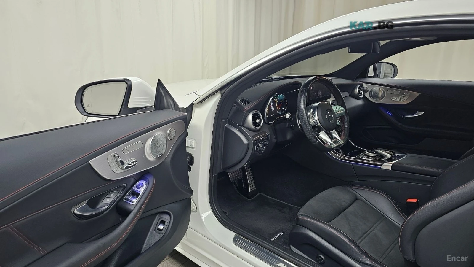 Mercedes-Benz C 43 AMG COUPE* 4MATIC* BURMESTER* 360* КАМЕРИ* HEADUP* , снимка 8 - Автомобили и джипове - 54818422