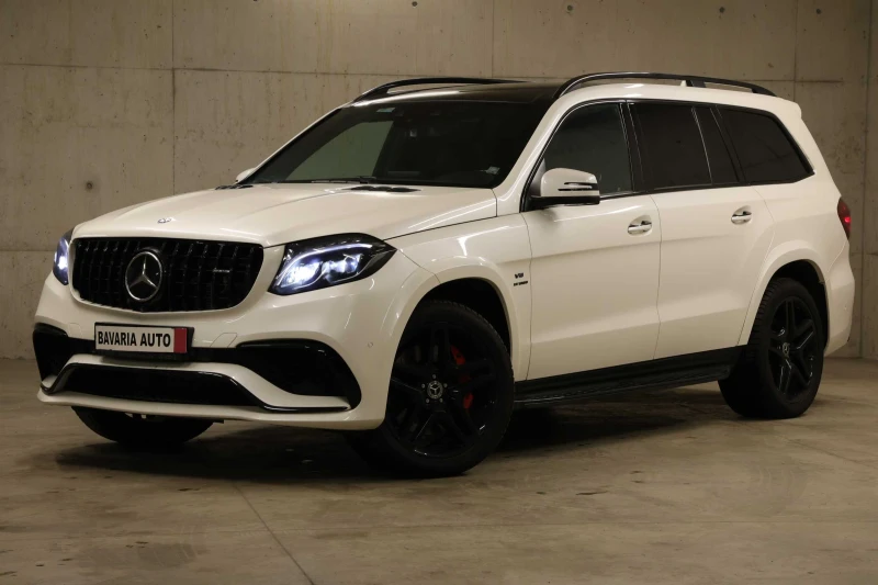 Mercedes-Benz GLS 63 AMG 3xTV, Вакуми, Oбдухване, Mасажи, Nappa, Keyless-Go - 89500 лв. - 52225469 1