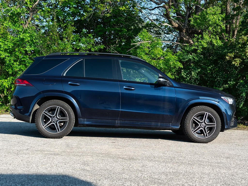 Mercedes-Benz GLE 350 Cavansite Blue on brown leather with woоd * CARFAX, снимка 5 - Автомобили и джипове - 54767711