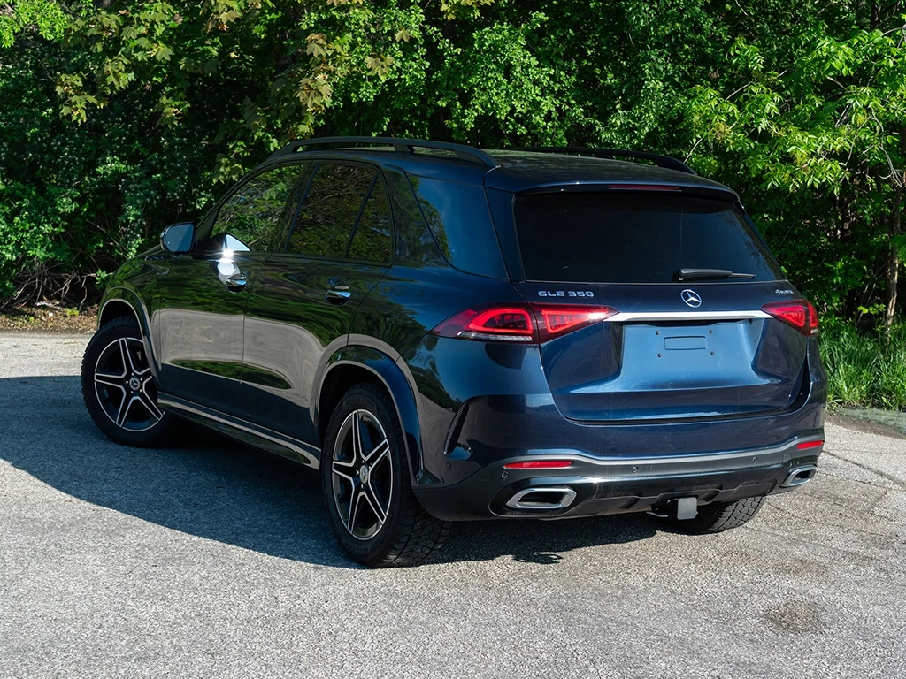 Mercedes-Benz GLE 350 Cavansite Blue on brown leather with woоd * CARFAX, снимка 8 - Автомобили и джипове - 54767711