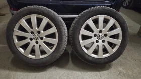 Гуми с джанти Bridgestone 205/55R16, снимка 1