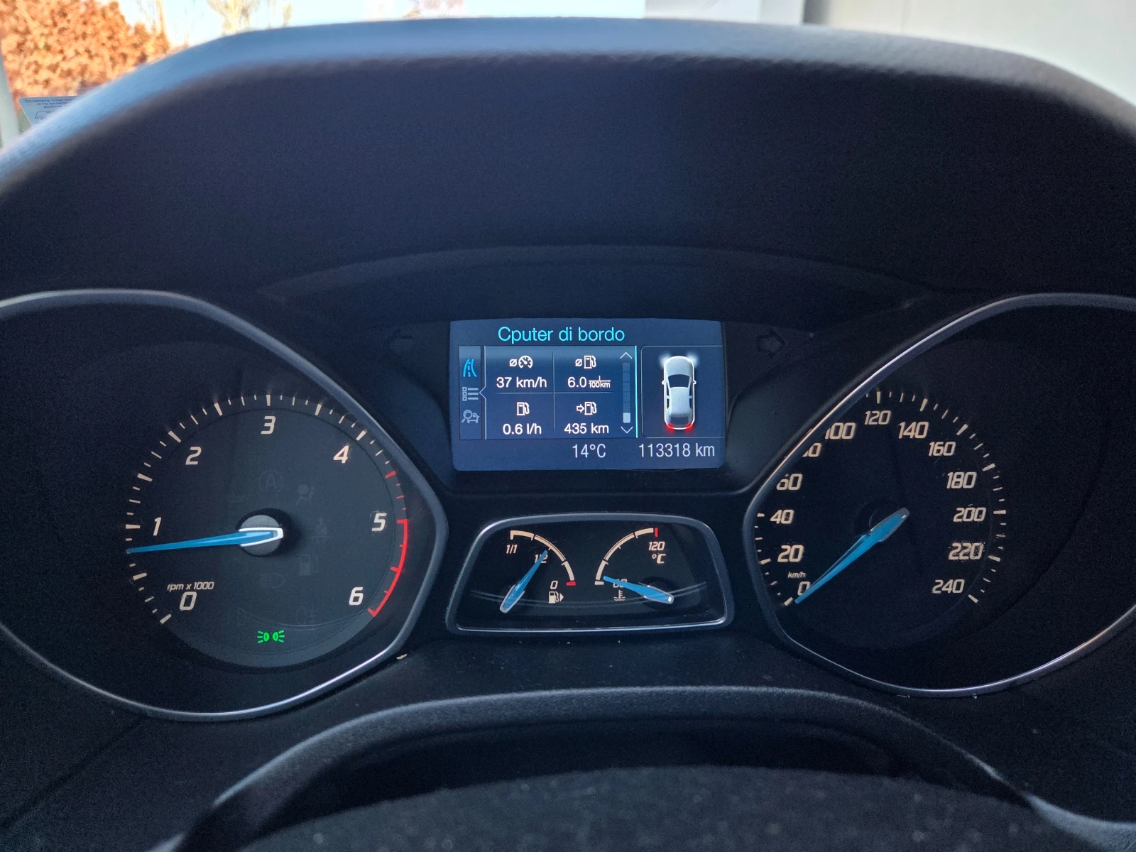 Ford Focus 113хил.км. 1.6TDCi TITANIUM, снимка 13 - Автомобили и джипове - 54108255