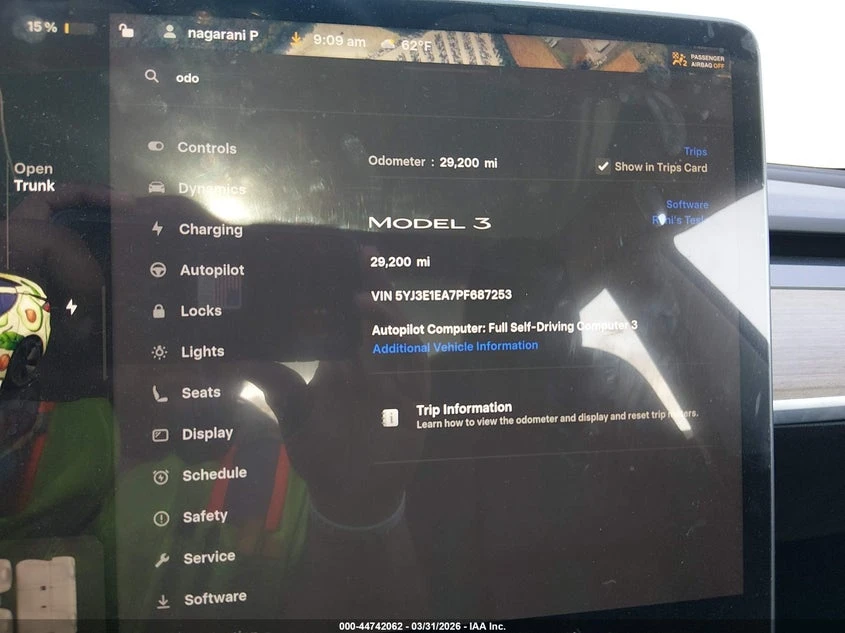 Tesla Model 3 Rear-Wheel Drive, снимка 7 - Автомобили и джипове - 54419087