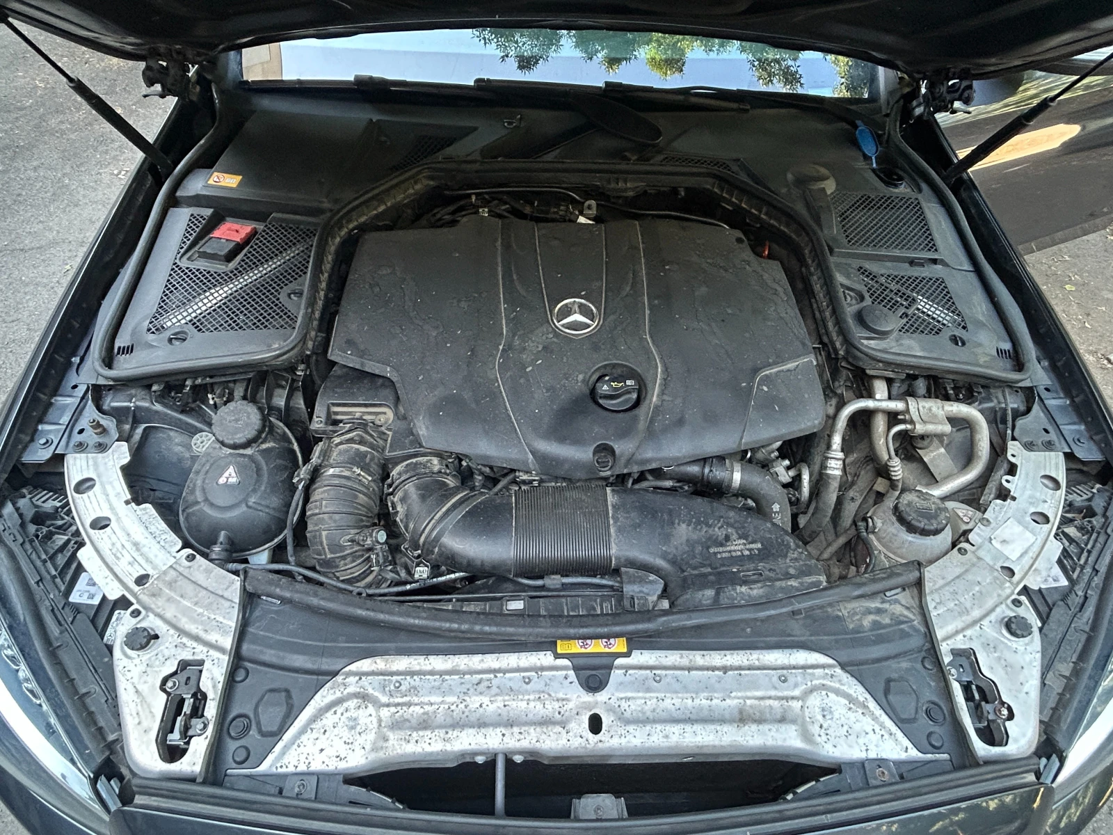 Mercedes-Benz C 220 BLUETEC/7G-Tronic, снимка 17 - Автомобили и джипове - 55213589