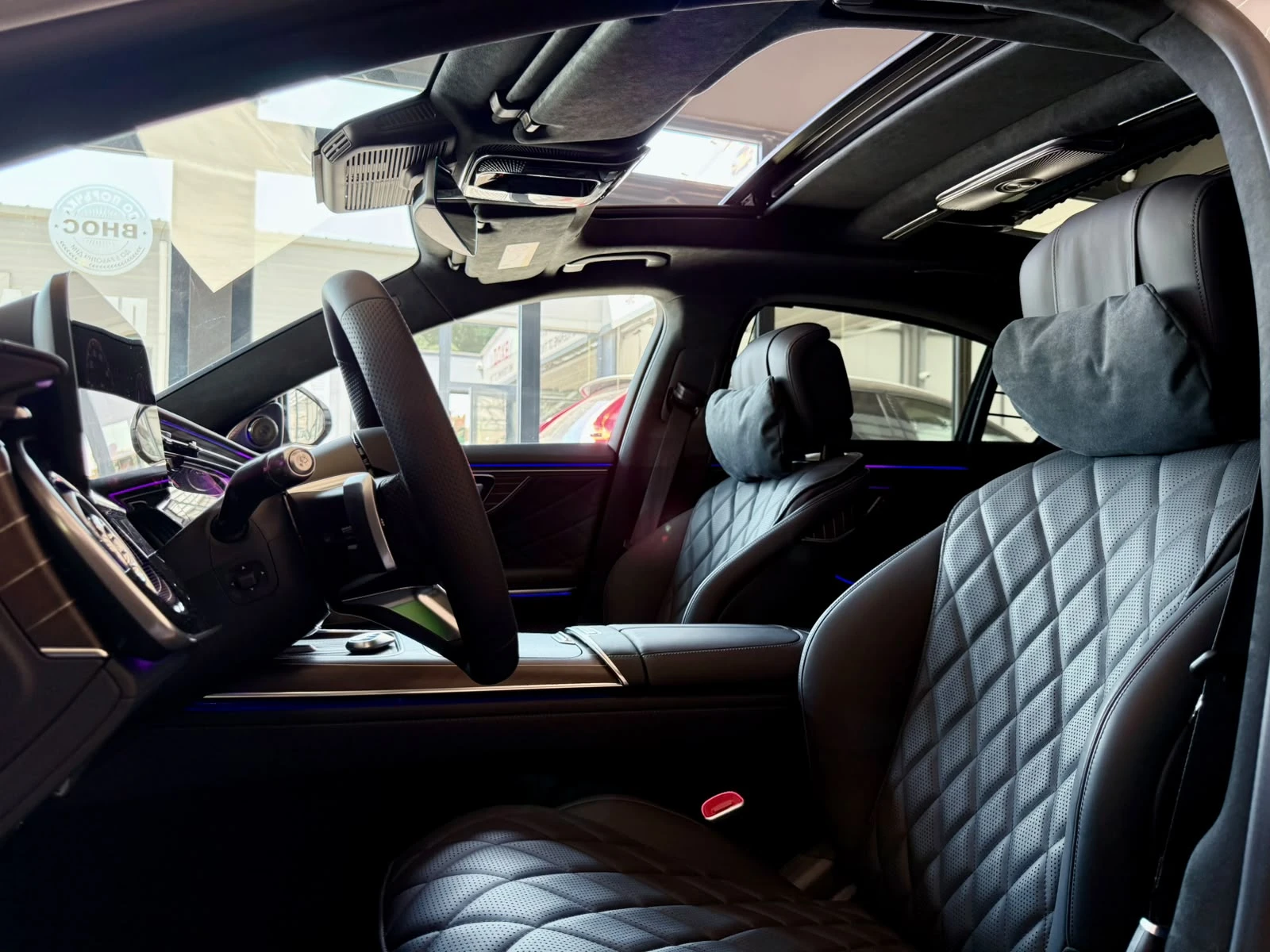 Mercedes-Benz S 580 e 4M L AMG* FirstCl* Burm* Pano* Full* ЛИЗИНГ, снимка 8 - Автомобили и джипове - 55687086