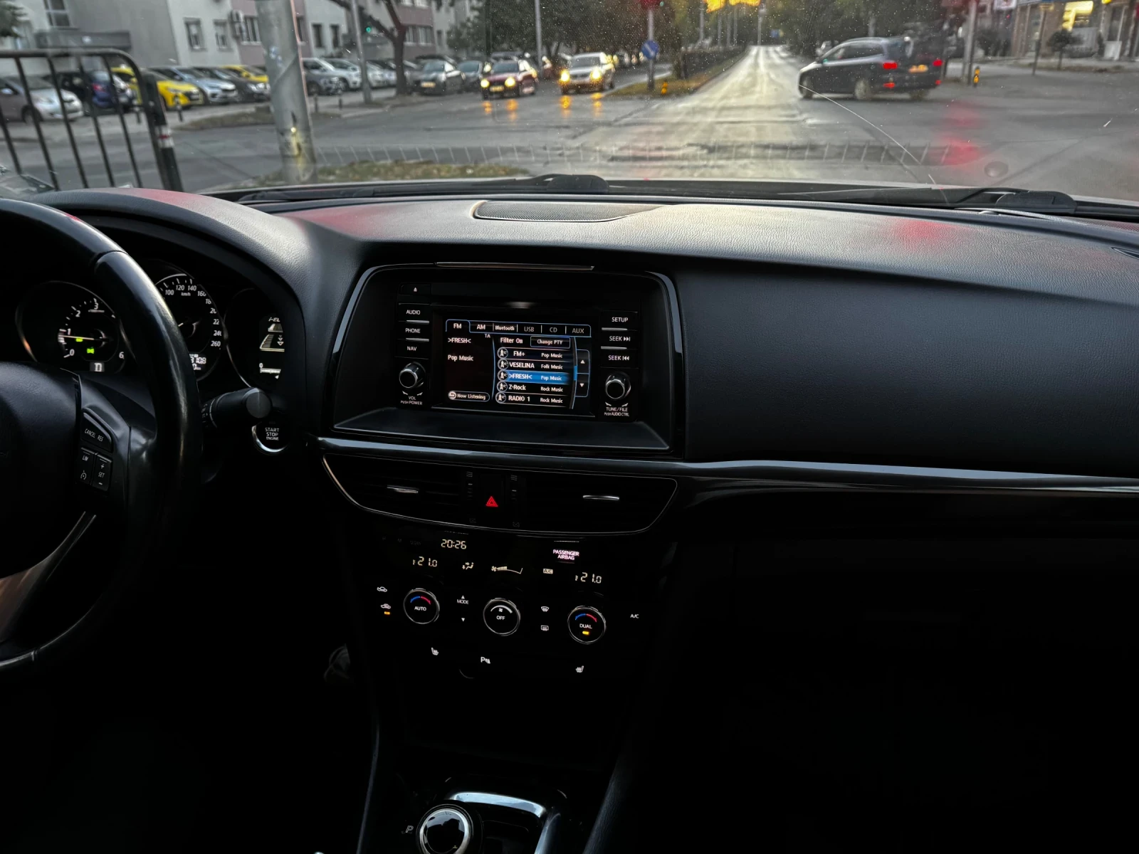 Mazda 6 2.2D, НАПЪЛНО ОБСЛУЖЕНА, снимка 12 - Автомобили и джипове - 55730029
