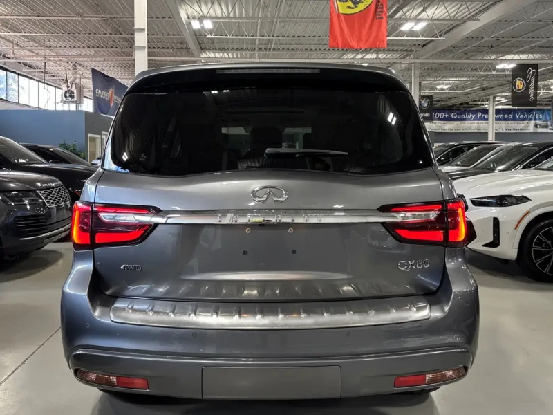 Infiniti QX80 V8 2020* PRO ACTIV* DVD* PANO* BOSE* ОБДУХ* 360 КА, снимка 3 - Автомобили и джипове - 52963071