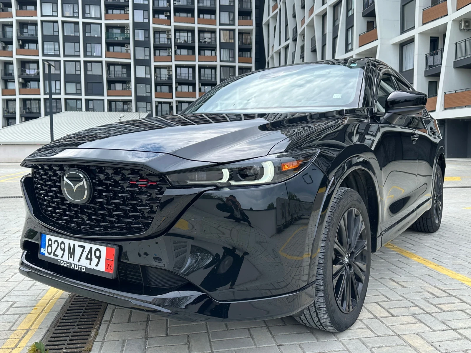 Mazda CX-5 2.5 Turbo AWD Обдухване* Хедъп* Дистроник, снимка 5 - Автомобили и джипове - 54487292