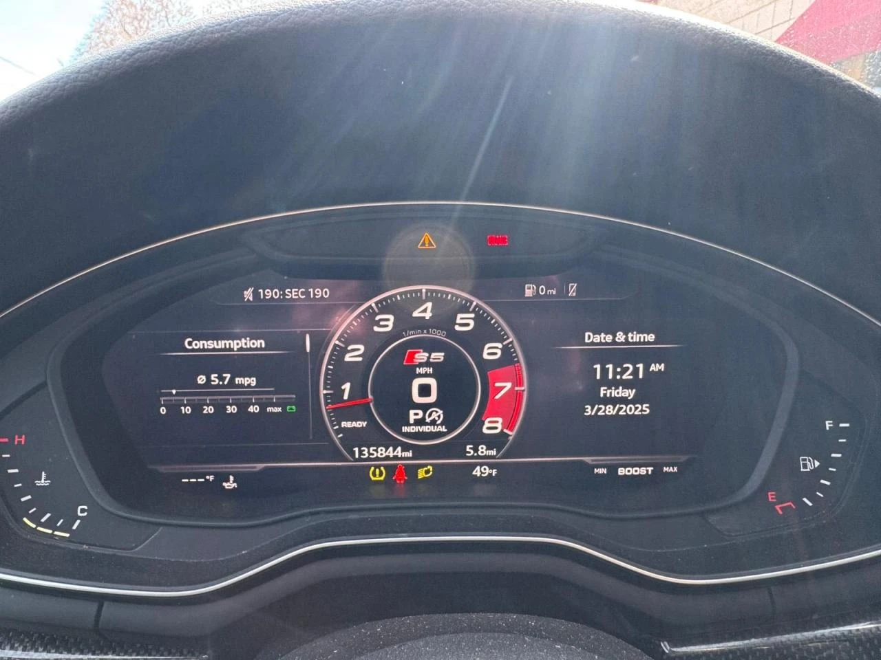 Audi S5 PRESTIGE* Bang&Olufsen* подгрев* обдухване* шибида - изображение 8