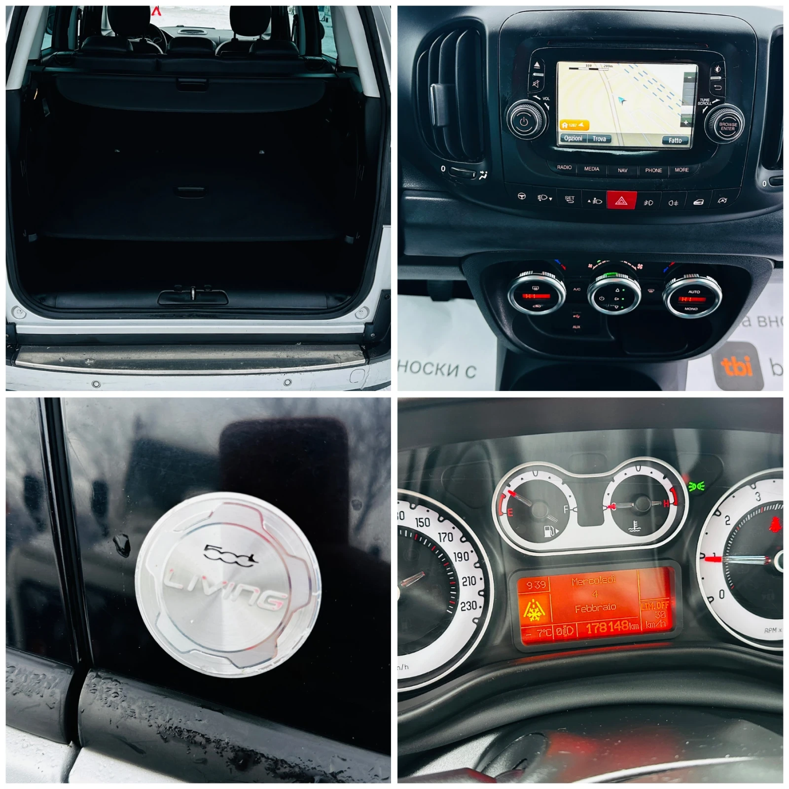 Fiat 500L 1.6mjet-LIVING 6 �������� ���� 5 | Mobile.bg � ����������� 14