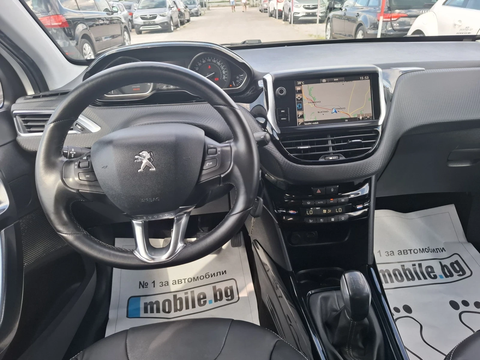 Peugeot 2008 1, 6 HDI-101 ps.-Aluure-Euro 6, снимка 9 - Автомобили и джипове - 55276964