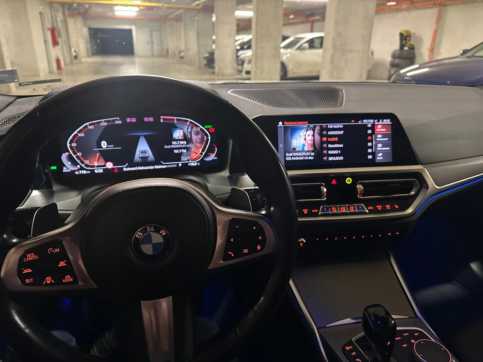 BMW 320 M BLACK SHADOW Xdrive FULL, снимка 8 - Автомобили и джипове - 56570627